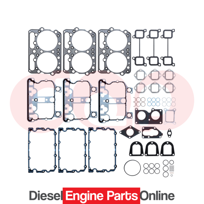 4089371 Cummins N14 Celect Plus Cylinder Head Gasket Set