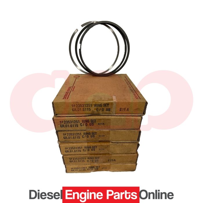 Detroit Diesel 23531251 Ring Set of 6