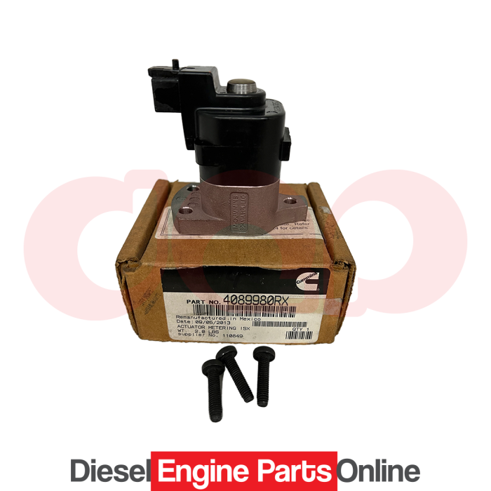 Cummins OEM 4089980 4089980RX metering actuator