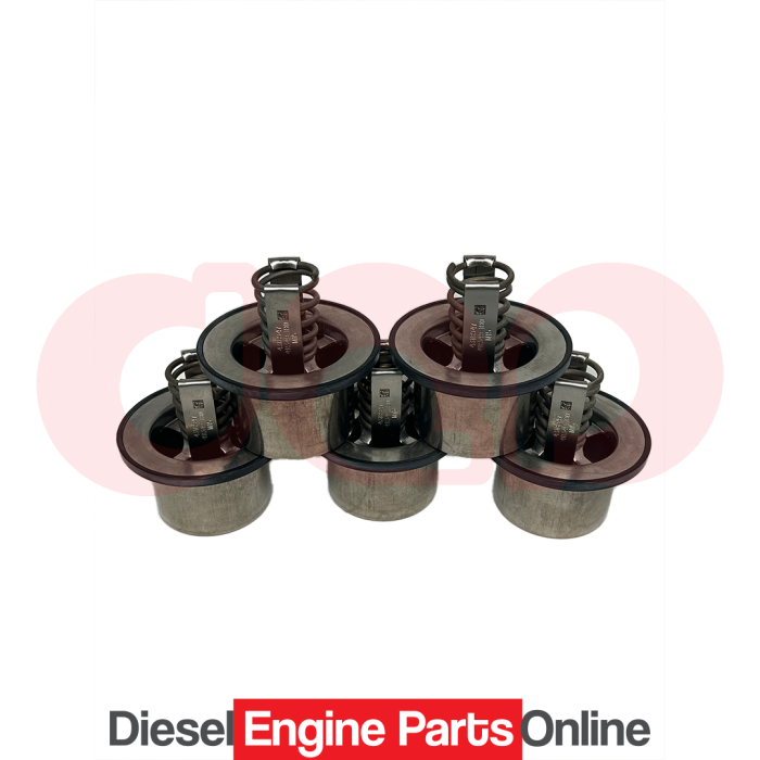 Cummins 4318947 (set of 5) thermostat. No box 2882757 3335550 4952204 4973373 180F