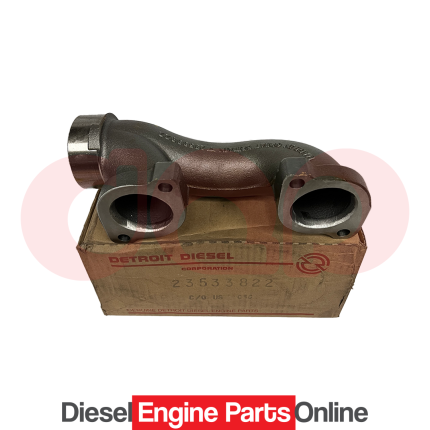 Detroit Diesel NEW 23533822 exhaust manifold End